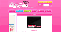 Desktop Screenshot of jeux.fille.com