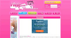 Desktop Screenshot of jeu.fille.com